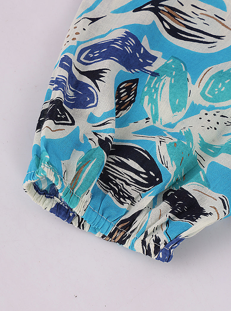 all-over printed belted midi dress - extra image 5