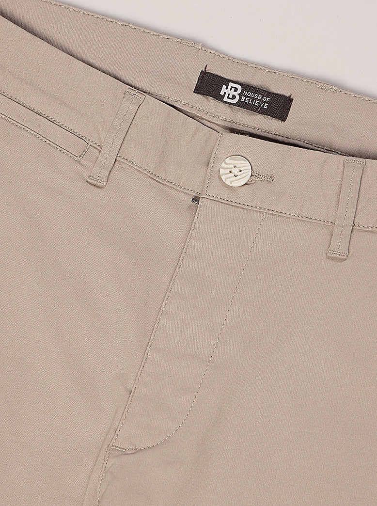 Men's Cotton stretch Slim Fit Chinos - extra image 3