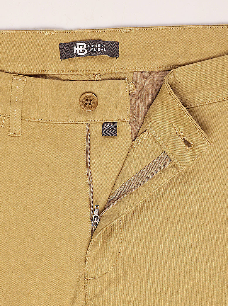 Men's Cotton stretch Slim Fit Chinos - extra image 5
