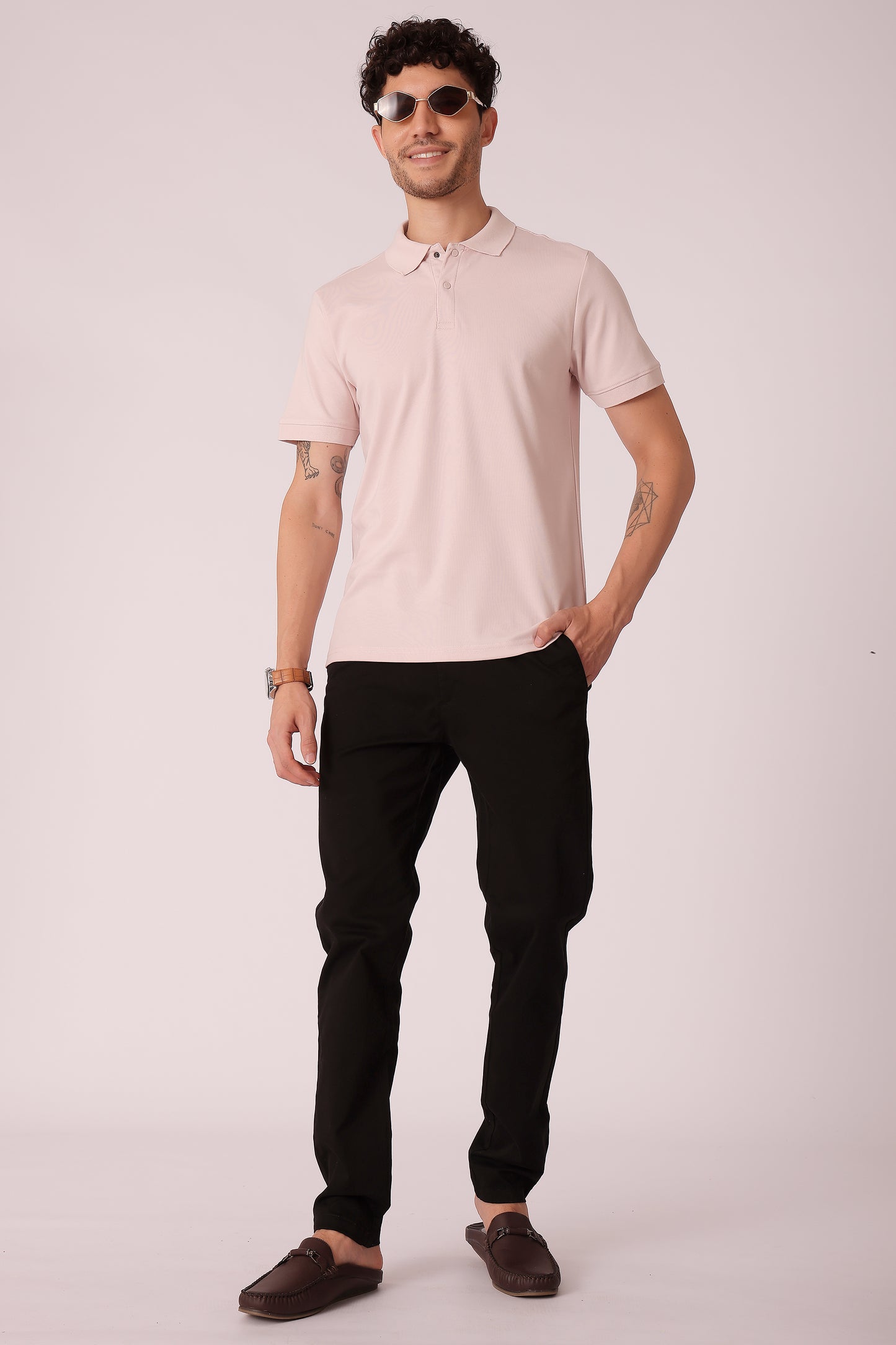 Men's Cotton stretch Slim Fit Chinos - extra image 2