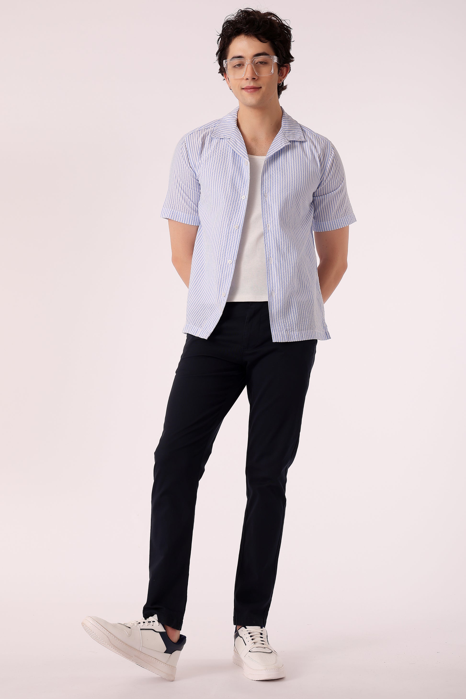 Men's Cotton stretch Slim Fit Chinos - extra image 2