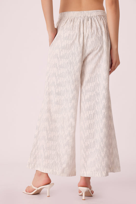 woven cotton slub pants - extra image 2