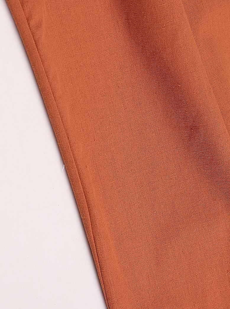 woven cotton slub pants - extra image 5
