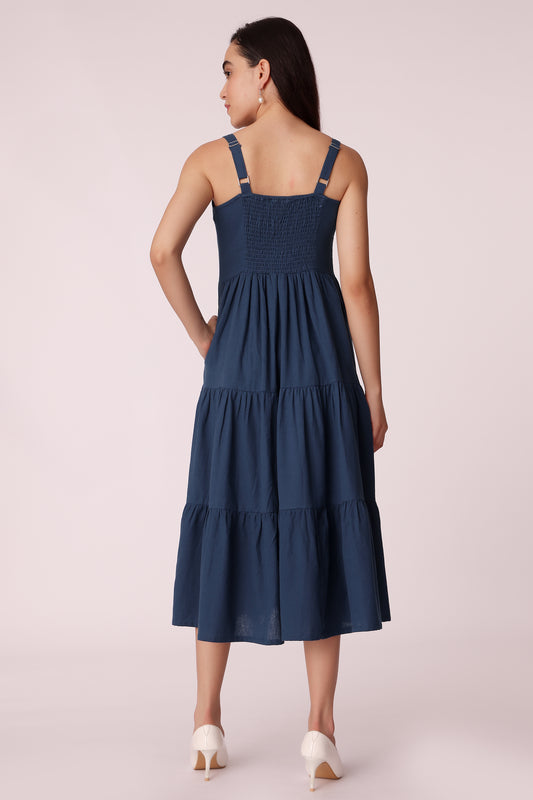 printed flare dress - extra image 2