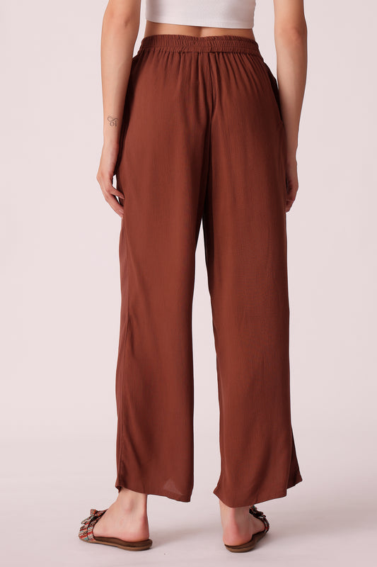 women woven rayon pants - extra image 2