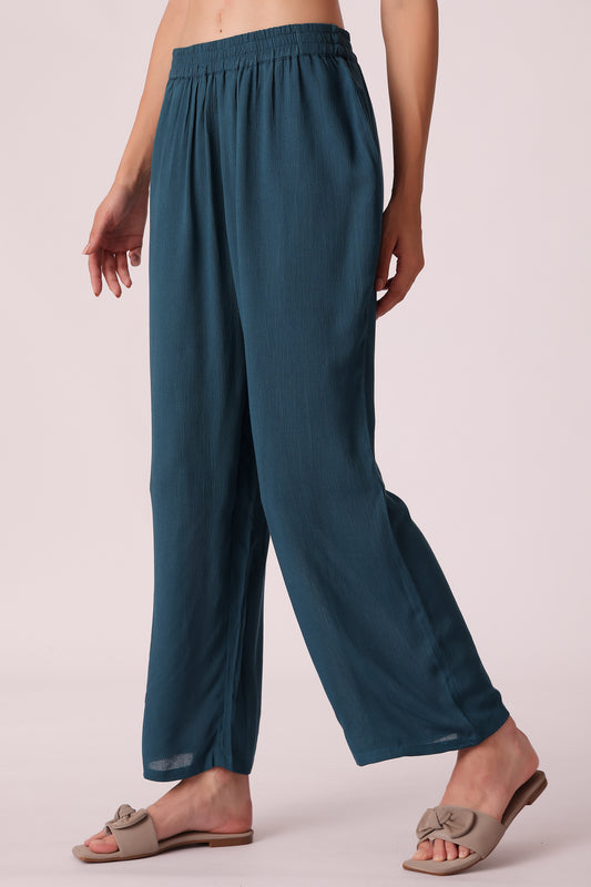 women woven rayon pants - extra image 2