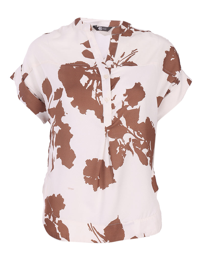 womens relaxed fit printed shirt - extra image 4
