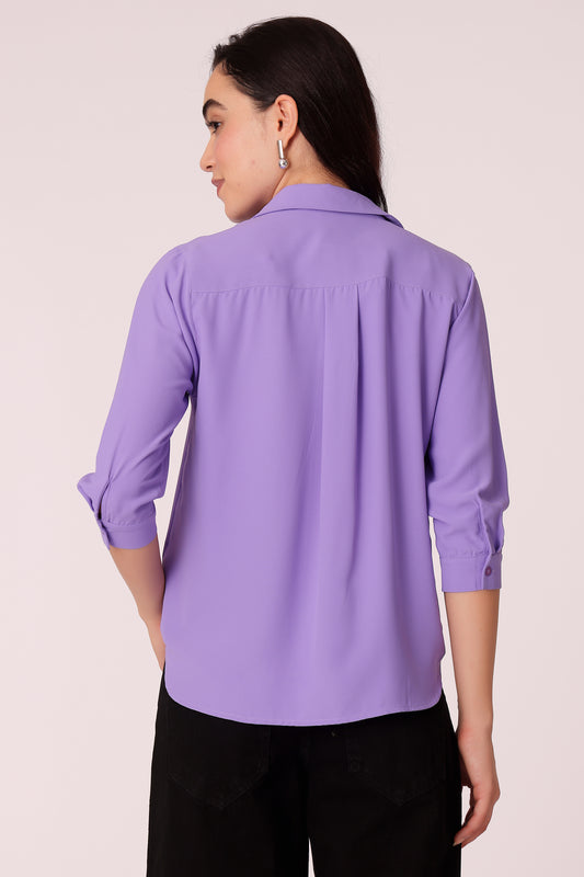 womens v neck top - extra image 2