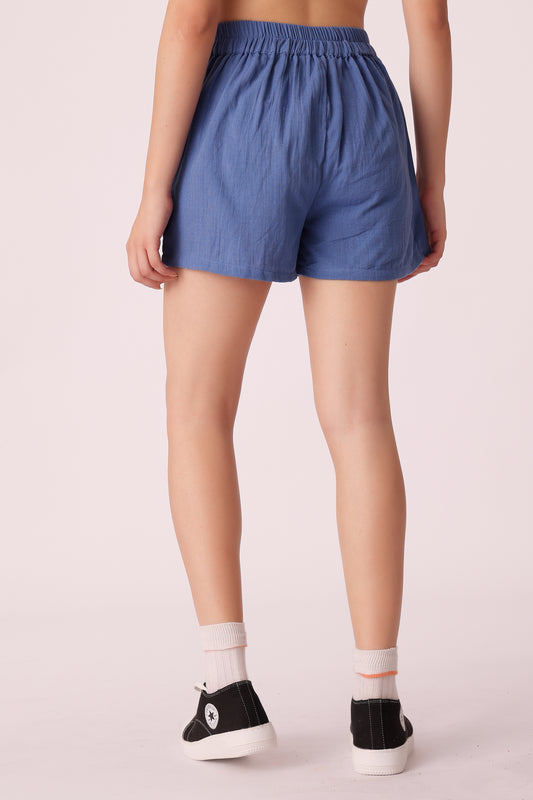 women double cloth shorts - extra image 2