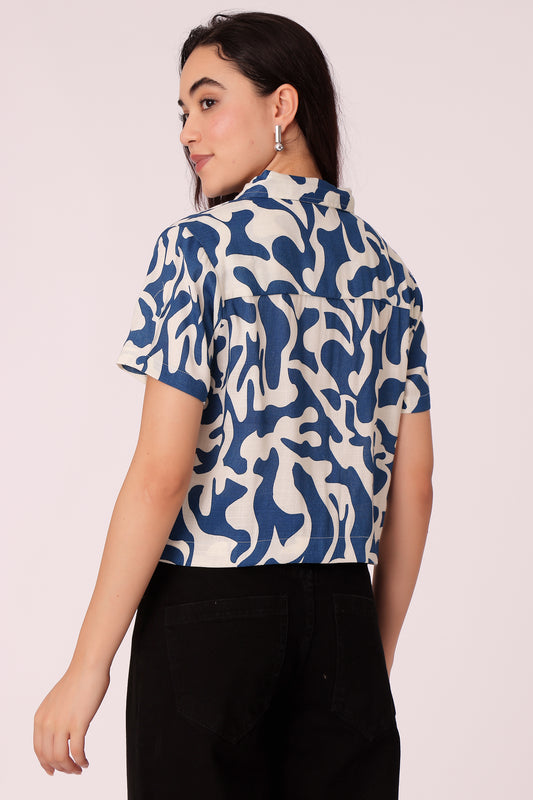all-over printed casual shirt - extra image 2