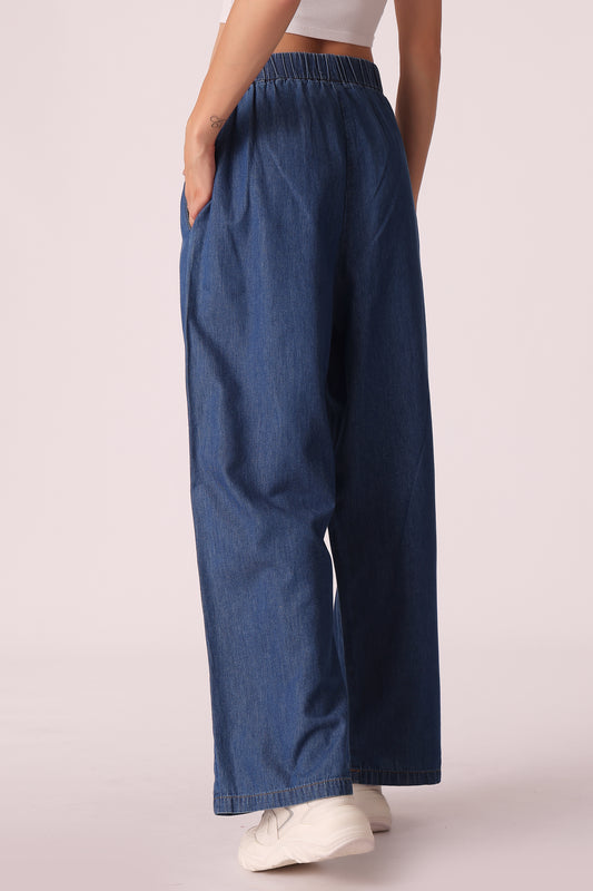 pleated loose trousers - extra image 2