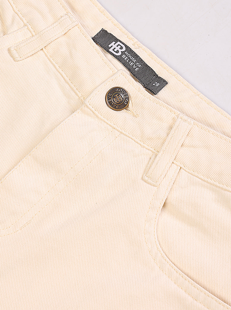 wide leg high-rise jeans - extra image 4