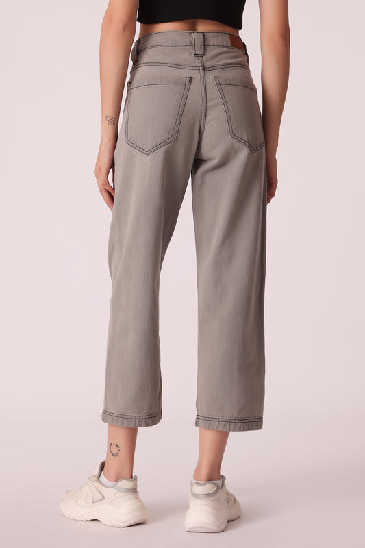 women baggy barrel fit jeans - extra image 2