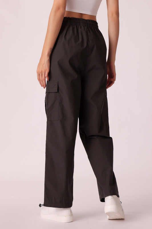 western cargo casual solid color pants - extra image 2