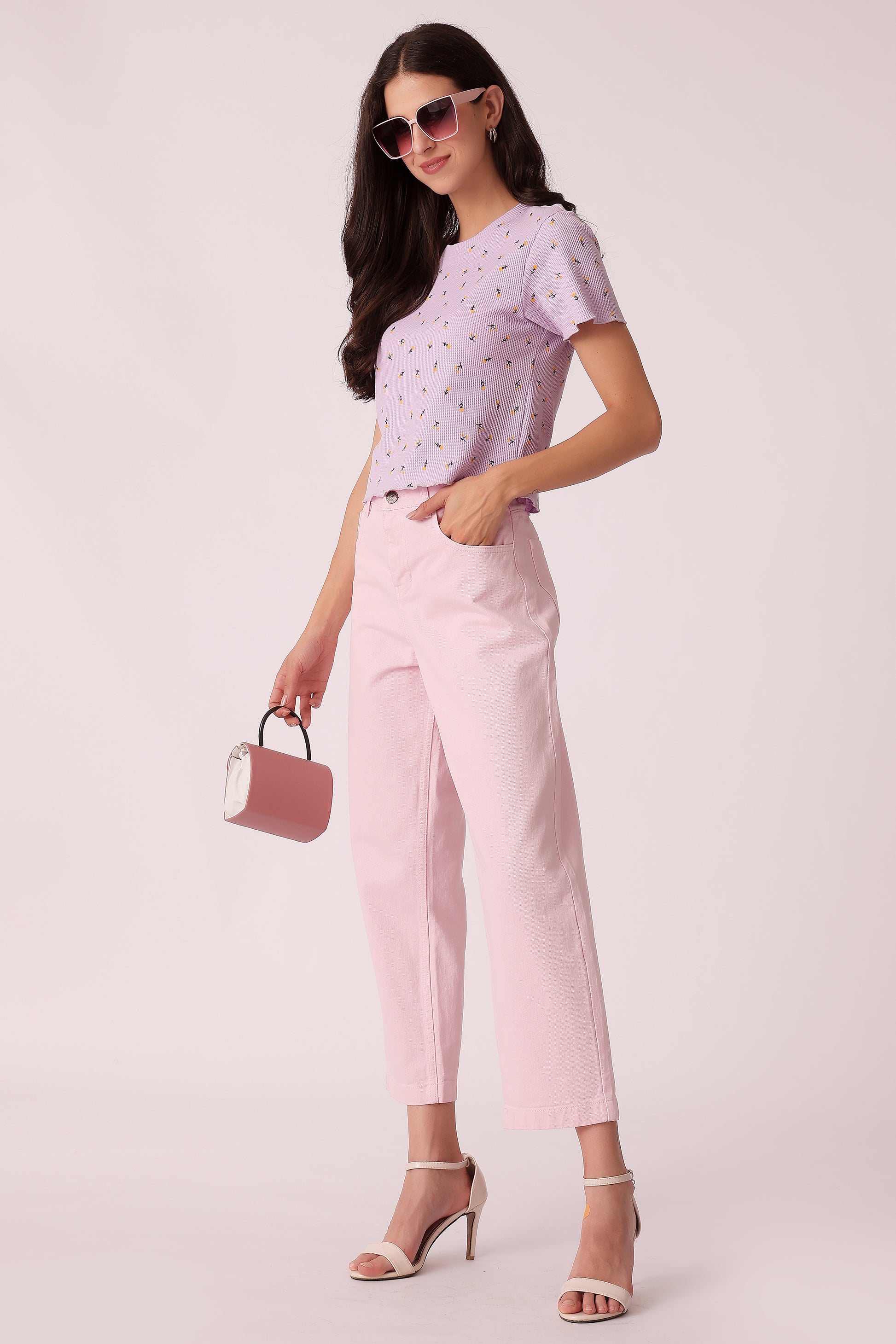 womens ribbed all over top - extra image 3