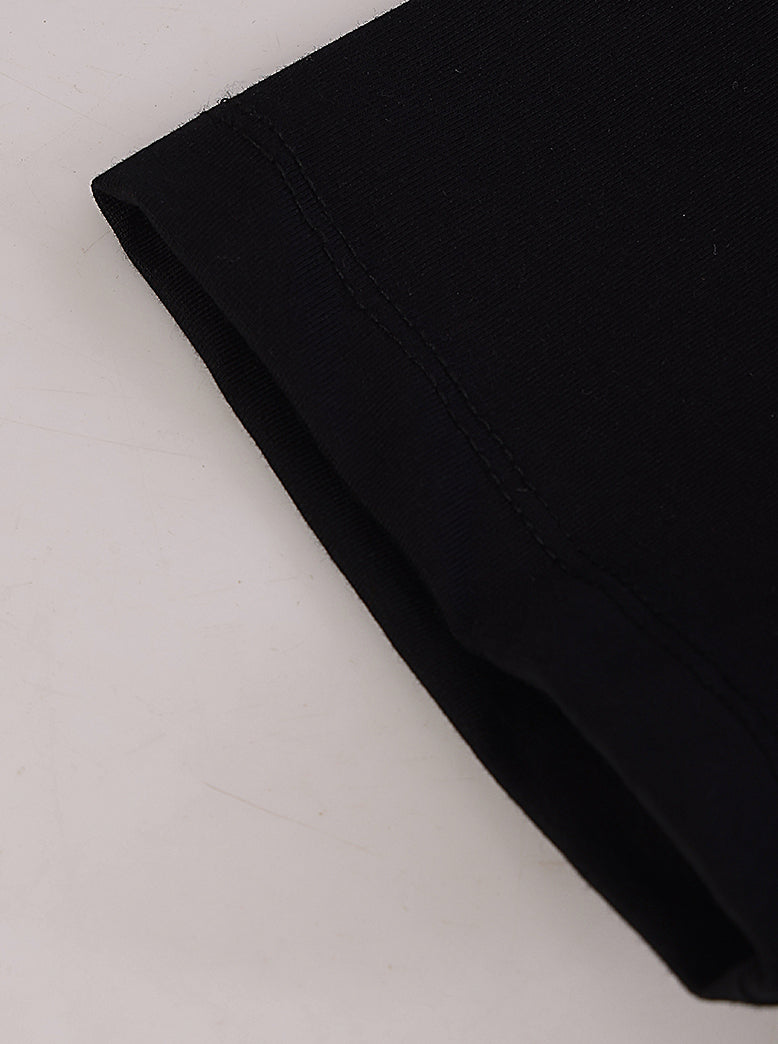 solid rib knit fitted dress - extra image 5