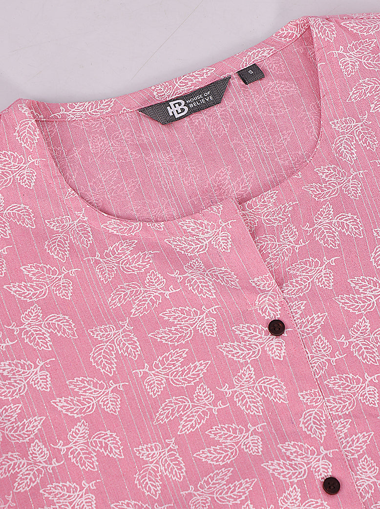 ETHNIC REGULAR FIT ALL OVER PRINT KURTA - extra image 4