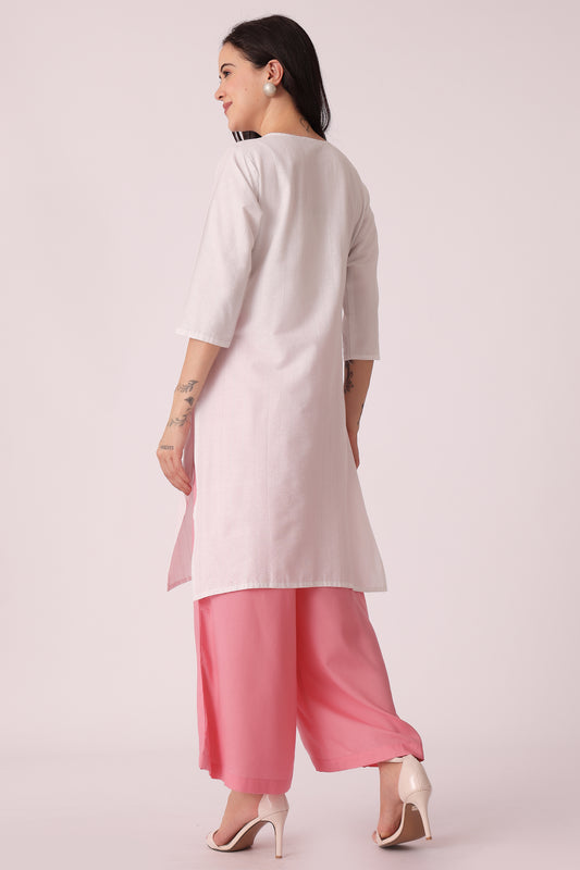 ETHNIC REGULAR FIT EMBROIDERY KURTA - extra image 2