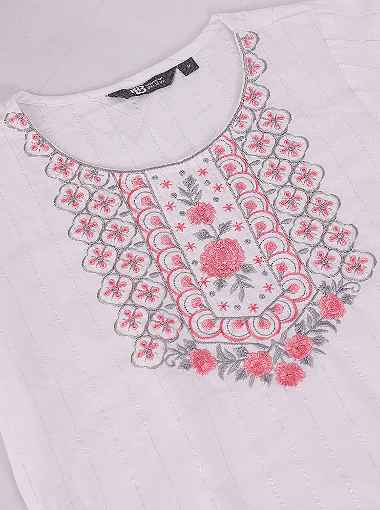 ETHNIC REGULAR FIT EMBROIDERY KURTA - extra image 4