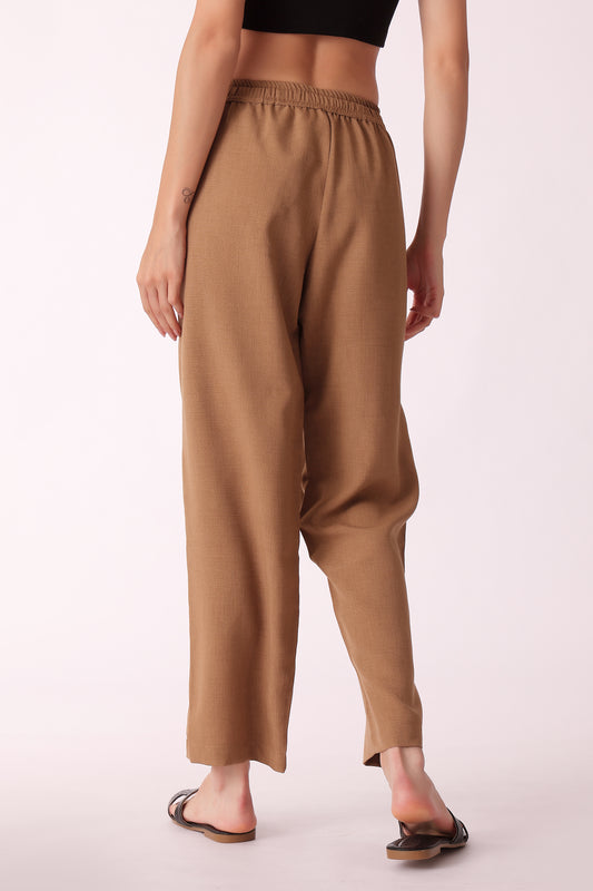 western regular fit casual solid pants - extra image 2