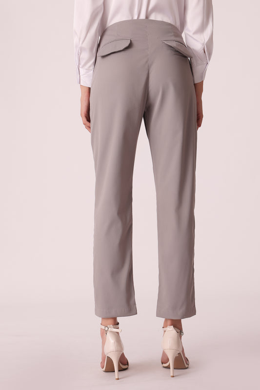 western regular fit casual solid pants - extra image 2