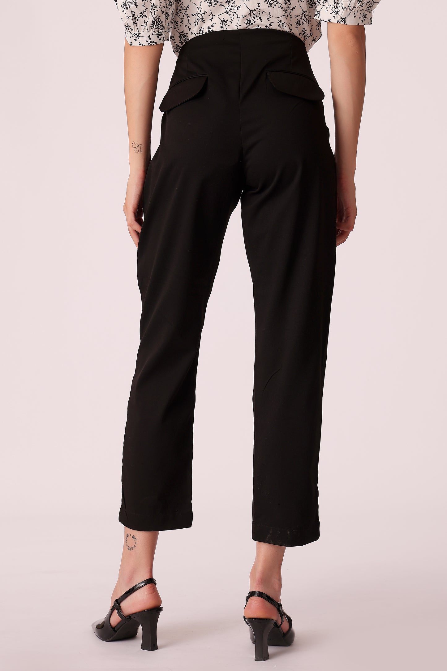 western regular fit casual solid pants - extra image 2