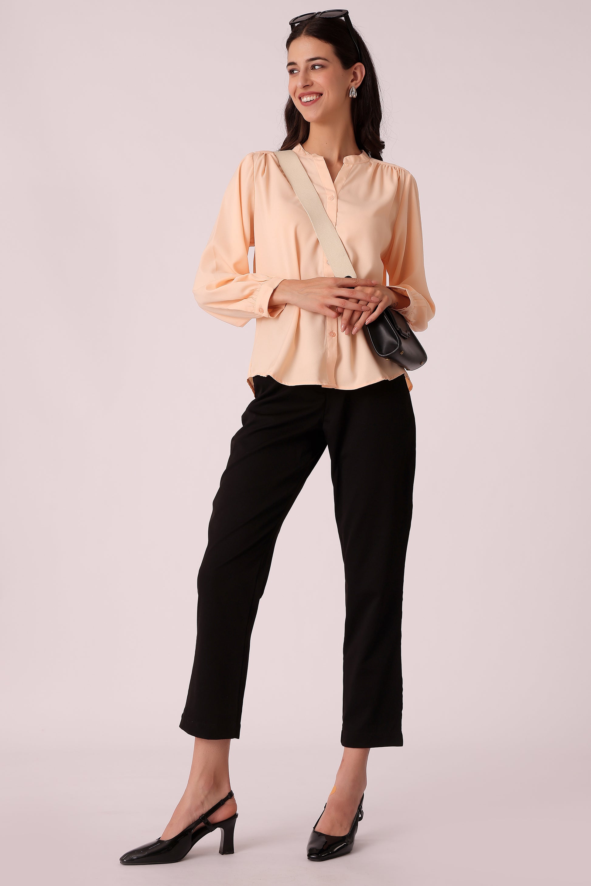 western regular fit casual solid pants - extra image 3