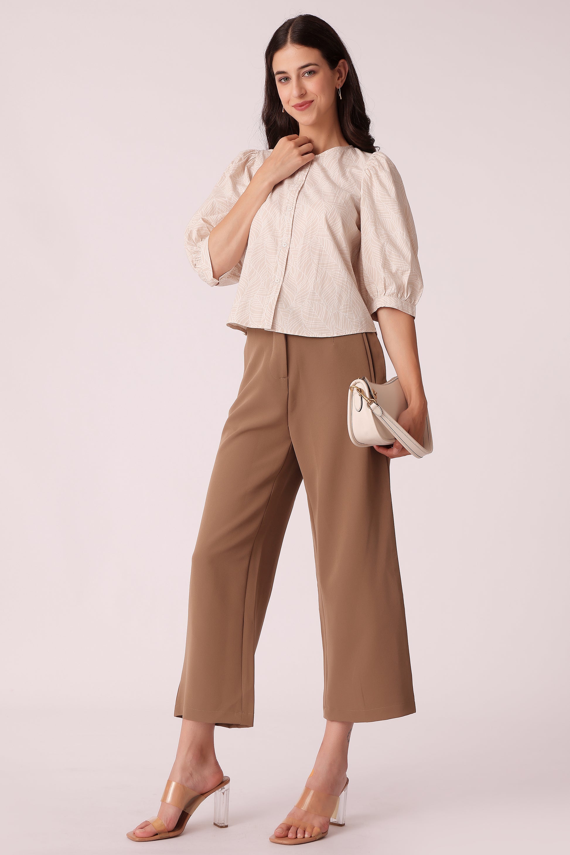 western regular fit casual solid pants - extra image 3