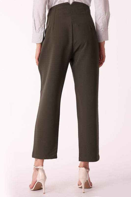 western regular fit casual solid pants - extra image 2