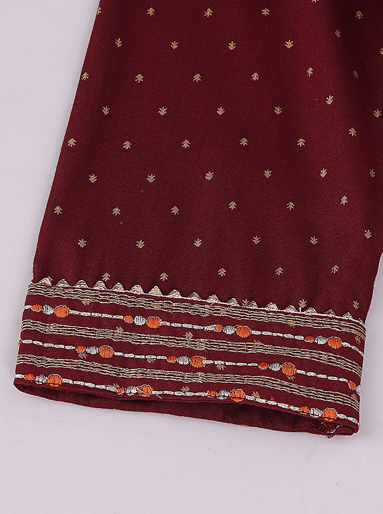 ETHNIC REGULAR FIT EMBROIDERY 2PCS SET - extra image 5