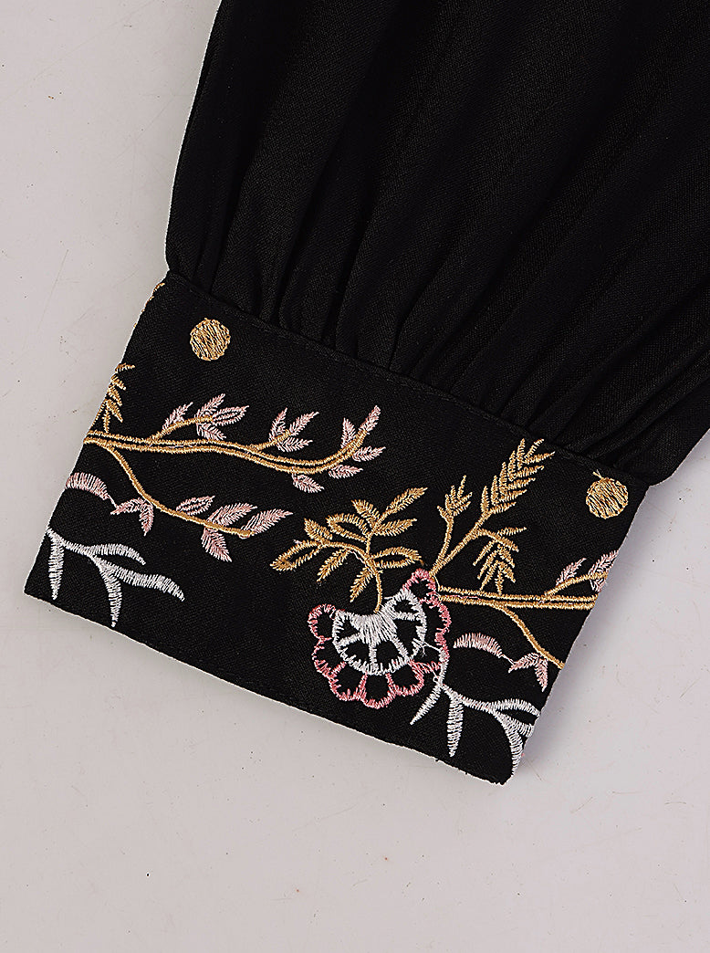 ETHNIC STRAIGHT FIT EMBROIDERY CORD SET - extra image 5