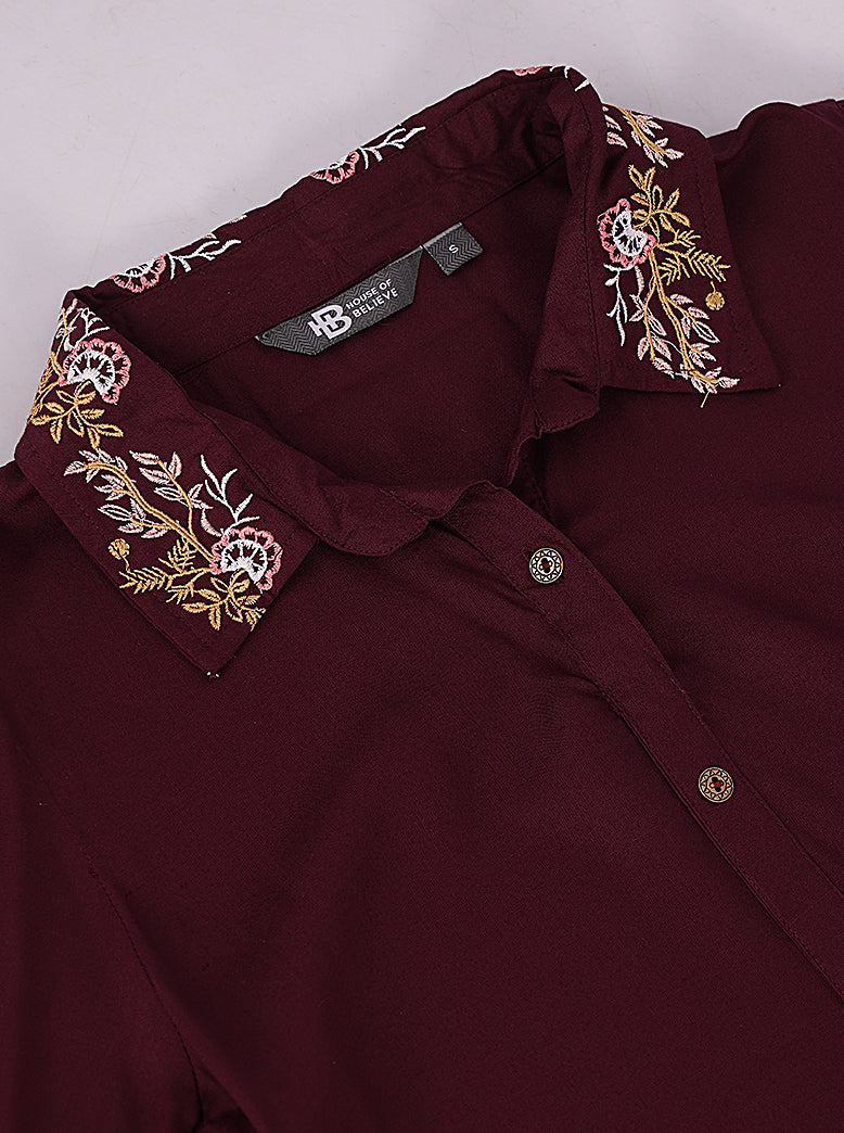 ETHNIC STRAIGHT FIT EMBROIDERY CORD SET - extra image 4