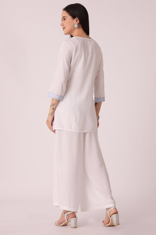 ETHNIC SLIM FIT EMBROIDERY TUNIC - extra image 2