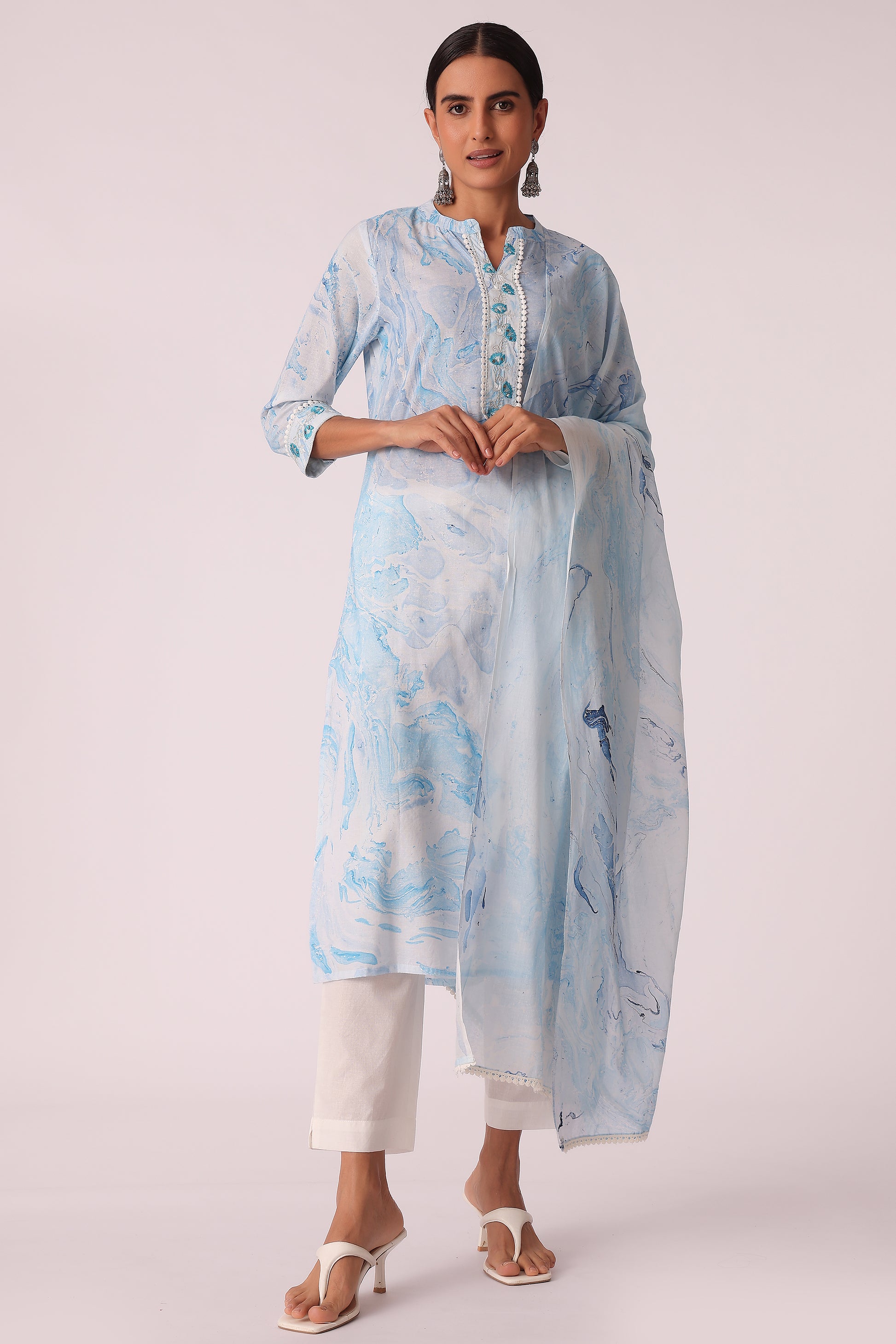 ETHNIC STRAIGHT FIT EMBROIDERY SKD - extra image 3