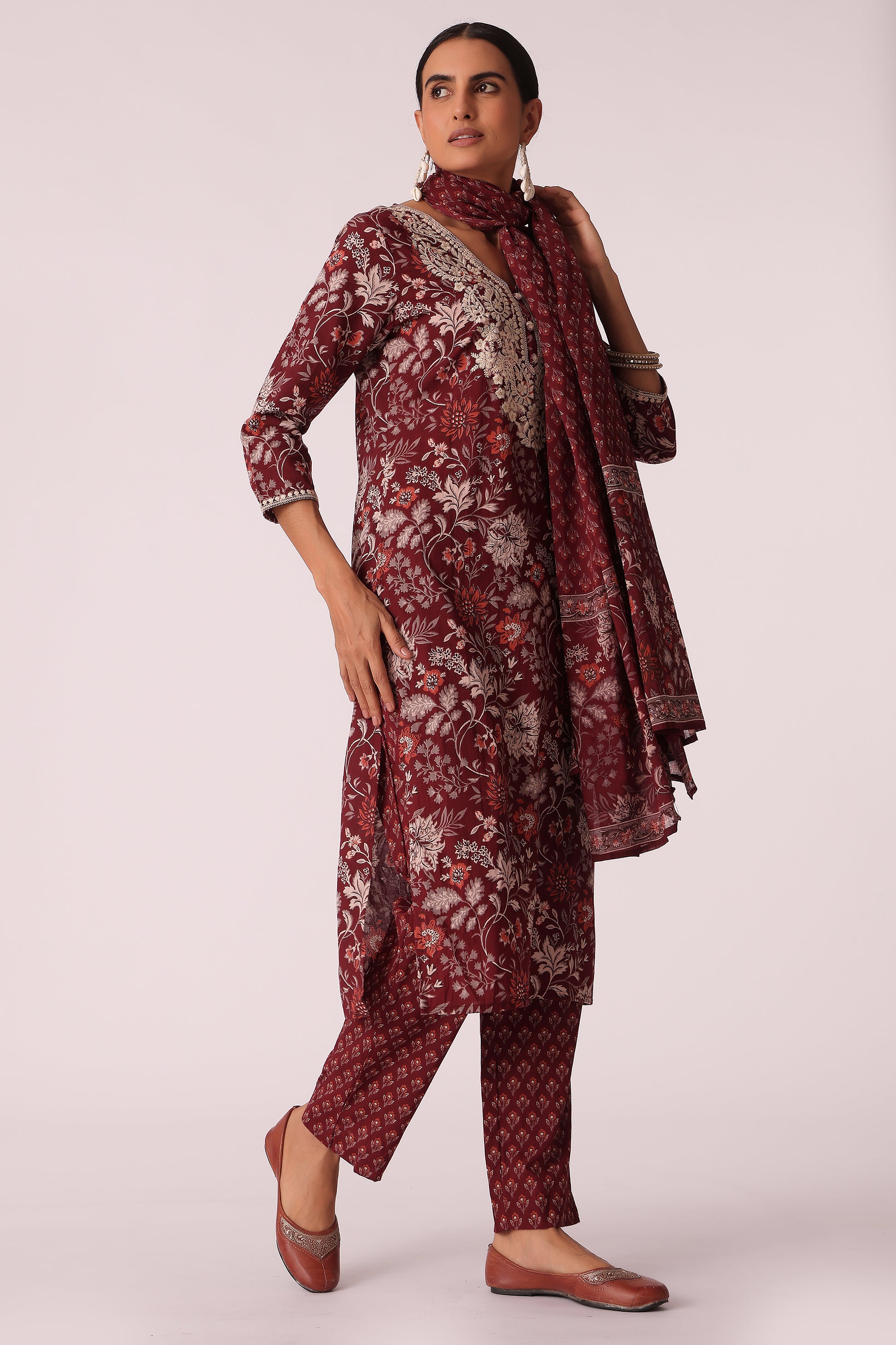 ETHNIC STRAIGHT FIT EMBROIDERY SKD - extra image 3