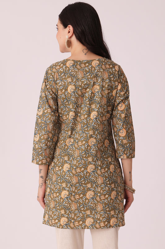 ETHNIC REGULAR FIT EMBROIDERY TUNIC - extra image 2