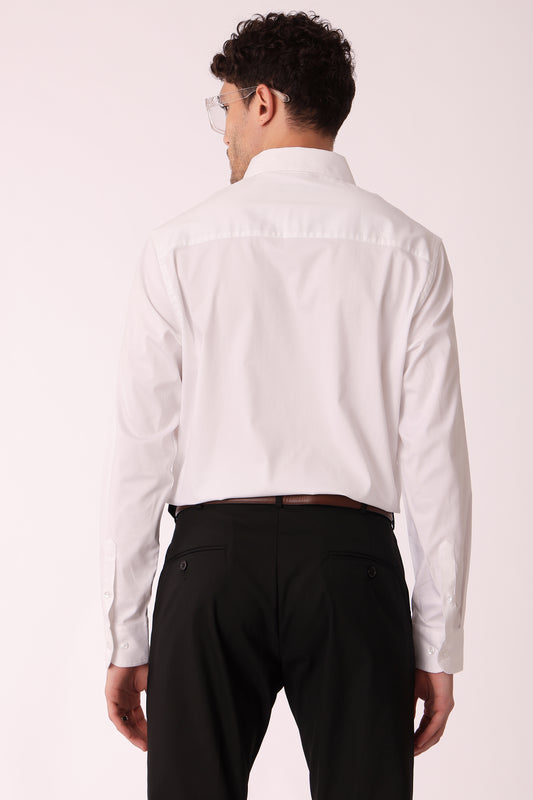 Men's Satin Lycra Shirt Full sleeve - extra image 3