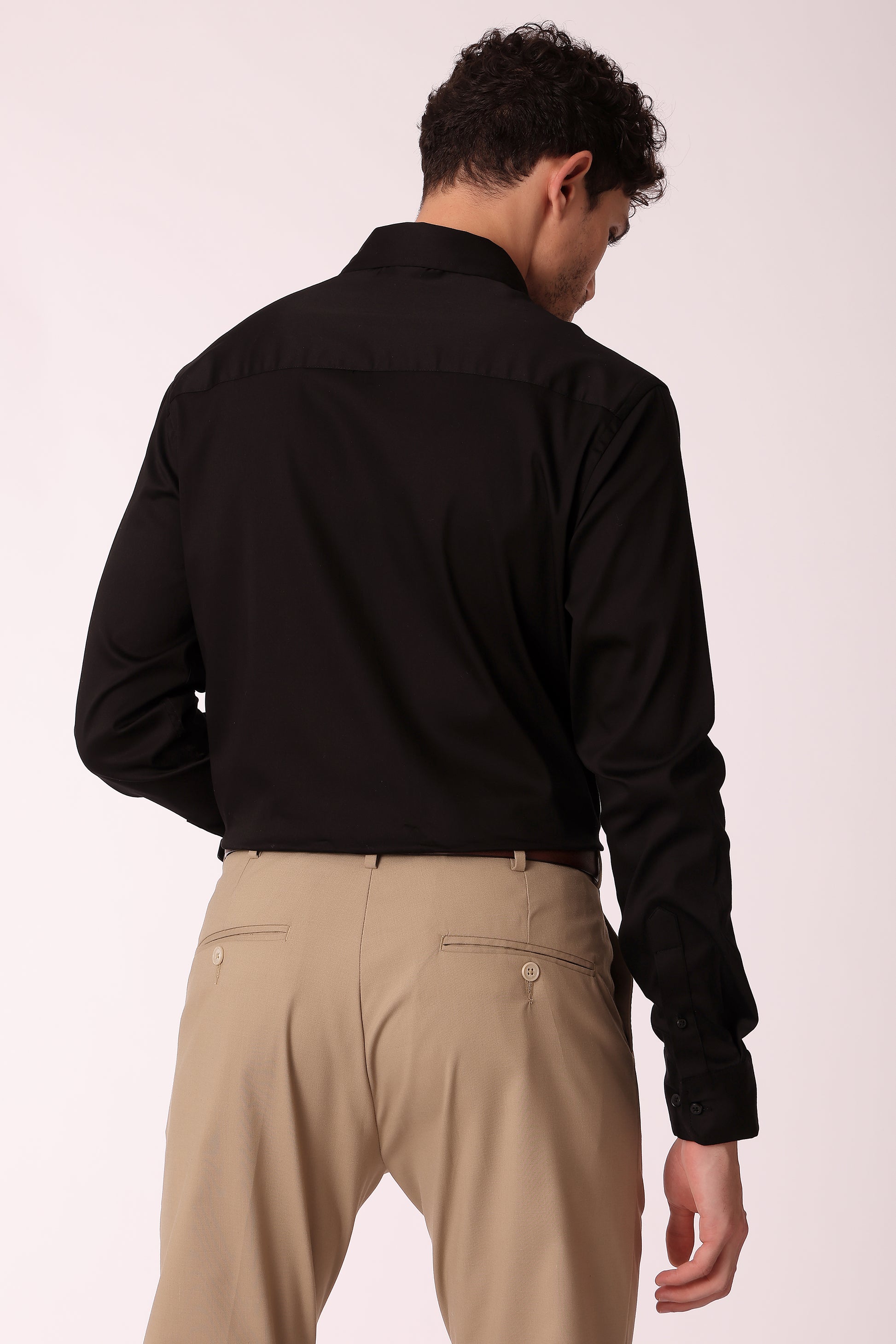 Men's Satin Lycra Shirt Full sleeve - extra image 2