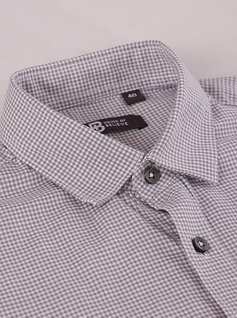 Men's Oxford Ghingham Checks Shirts Half sleeve - extra image 4