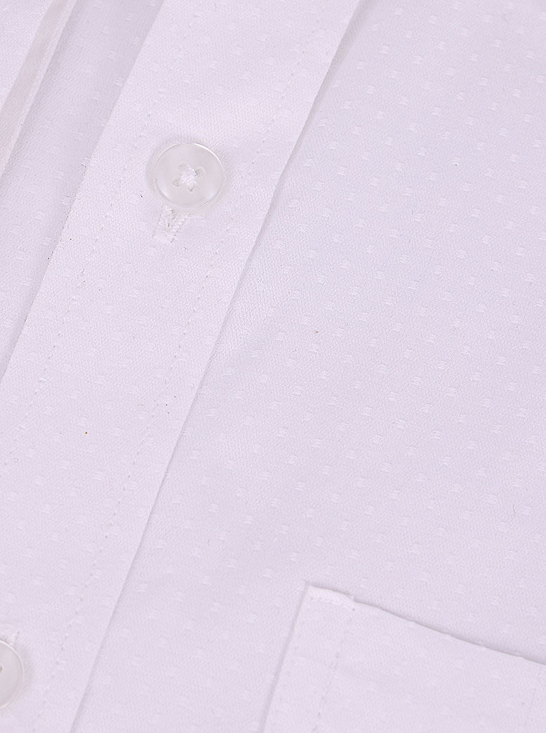 Men's Superwhite dobby's Shirt Full sleeves - extra image 3