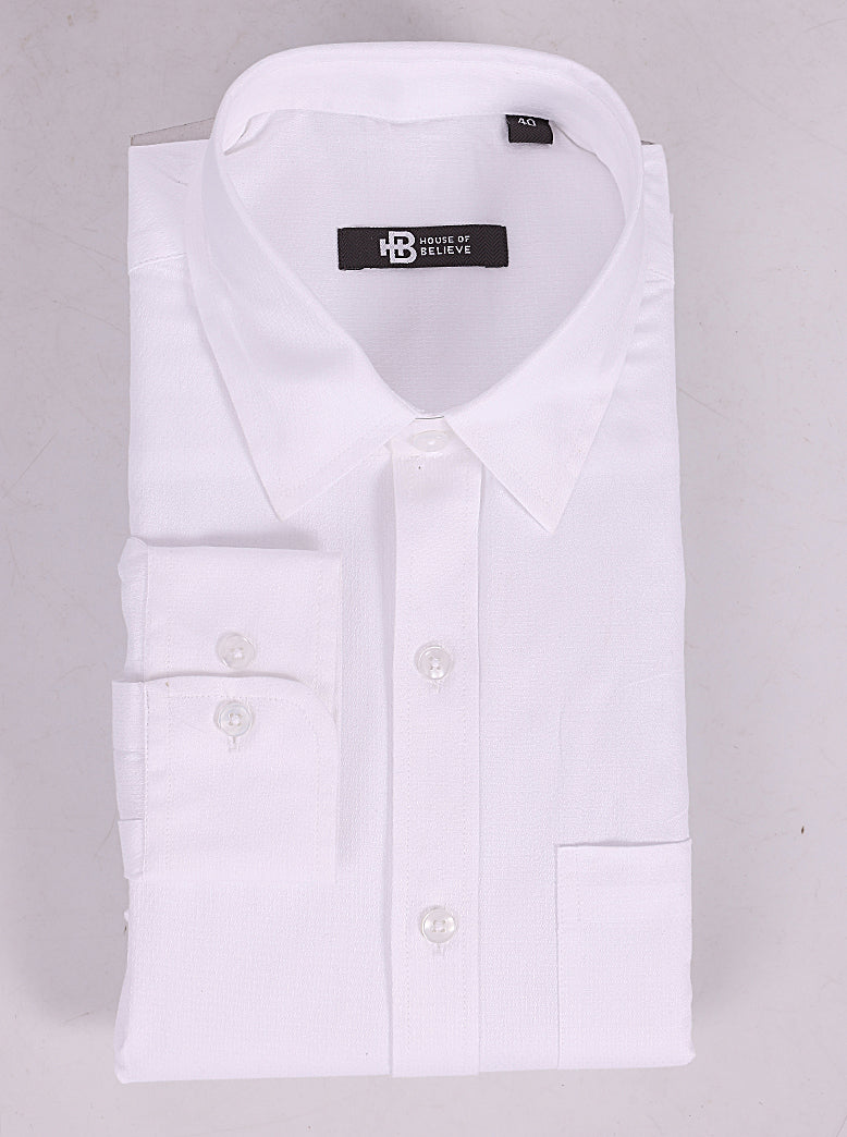 Men's Superwhite dobby's Shirt Full sleeves - extra image 2