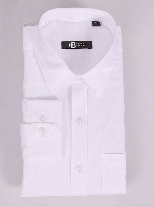 Men's Superwhite dobby's Shirt Full sleeves - extra image 2
