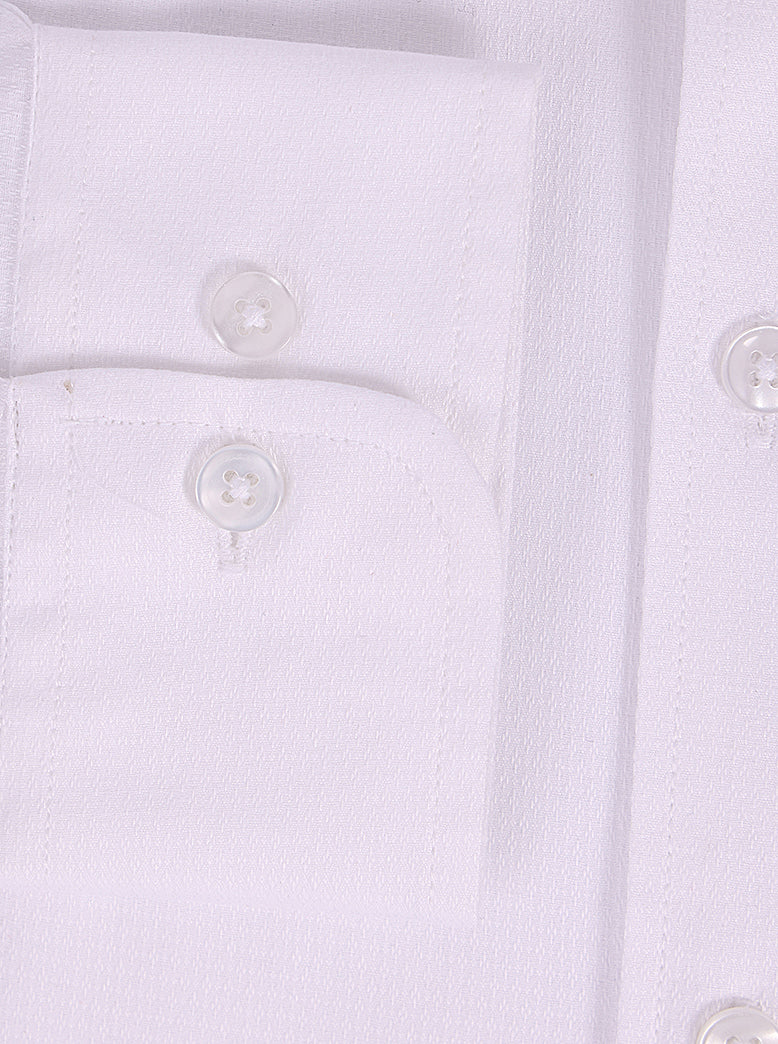 Men's Superwhite dobby's Shirt Full sleeves - extra image 5