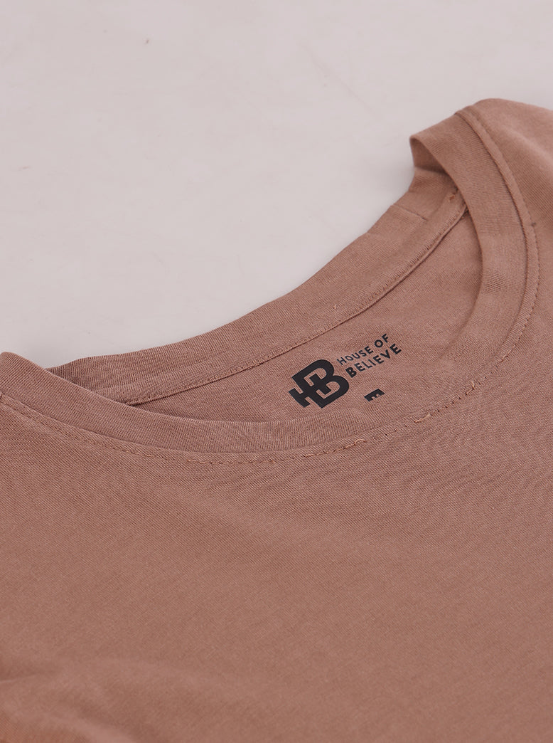 Men's solid Cotton Modal Tshirt - extra image 4