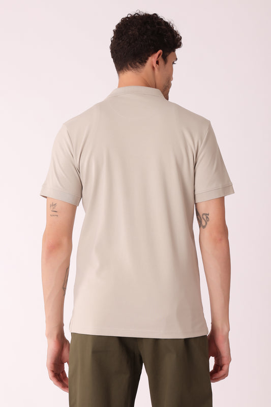 Men's Regular Fit Interlock Polo Tshirt - extra image 4