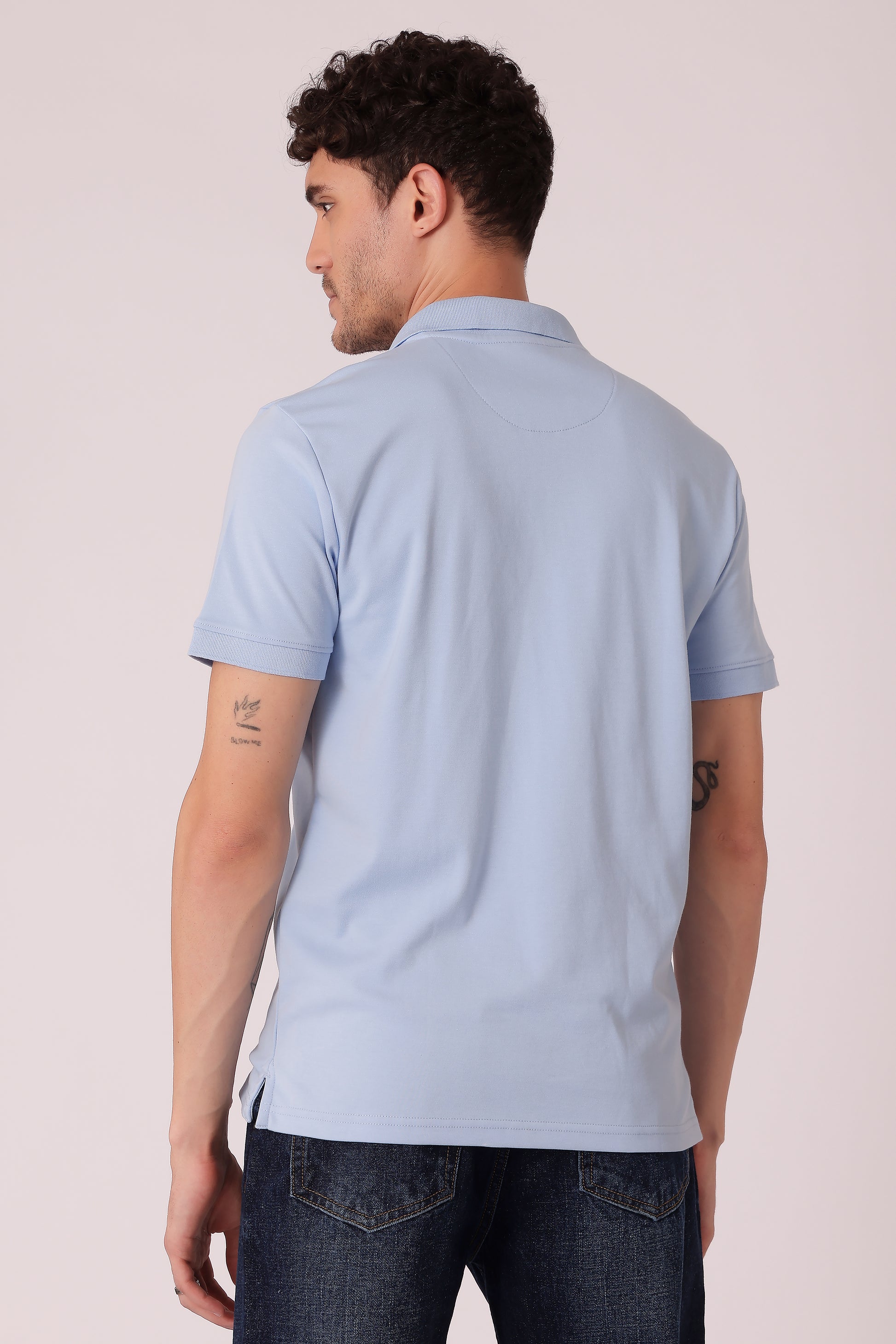 Men's Regular Fit Interlock Polo Tshirt - extra image 5