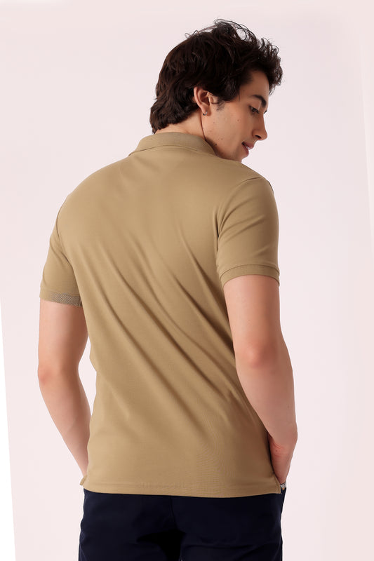 Men's Regular Fit Interlock Polo Tshirt - extra image 3