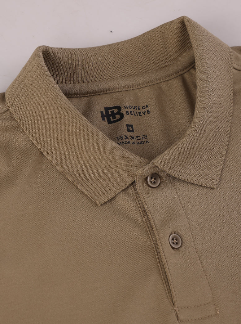 Men's Regular Fit Interlock Polo Tshirt - extra image 4