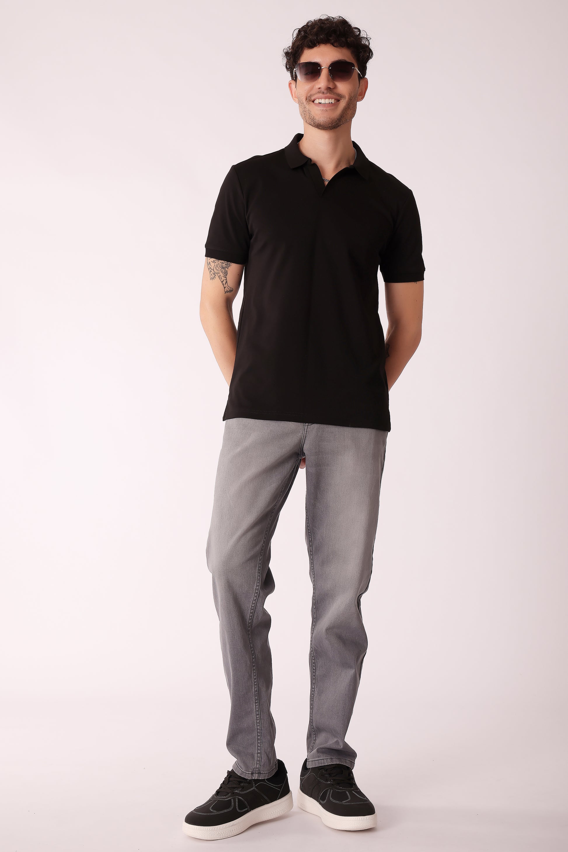 Men's Johny Collar Interlock Polo Tshirt - extra image 4