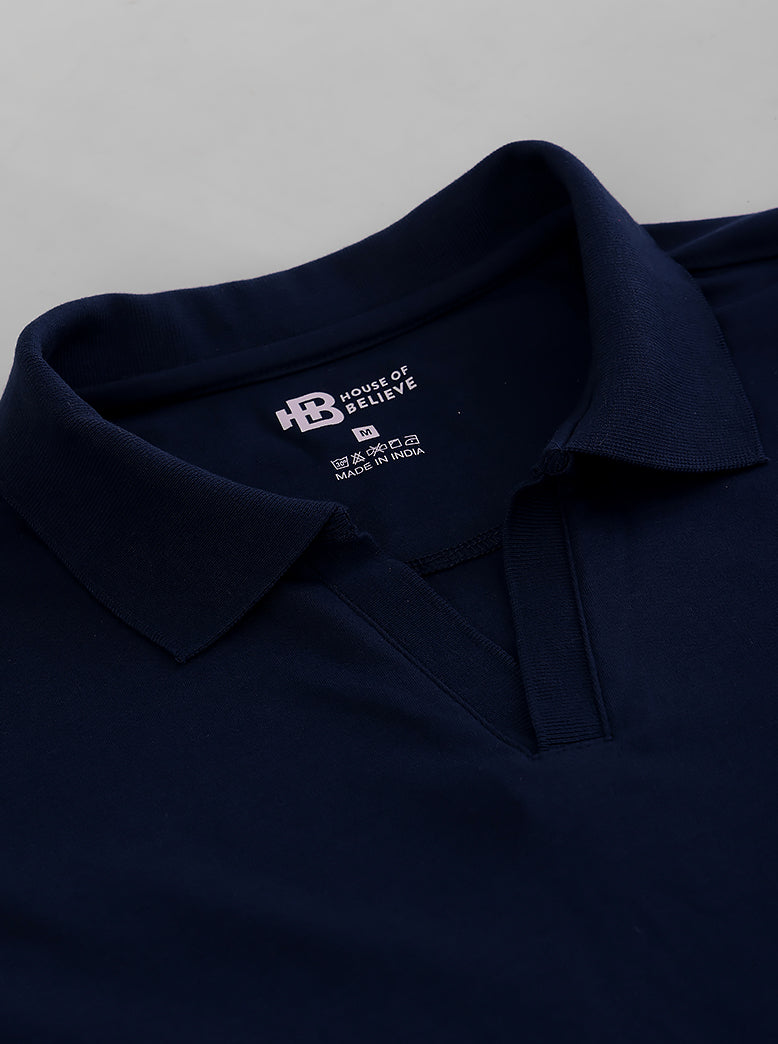 Men's Interlock Johny Collar Polo Tshirt - extra image 4